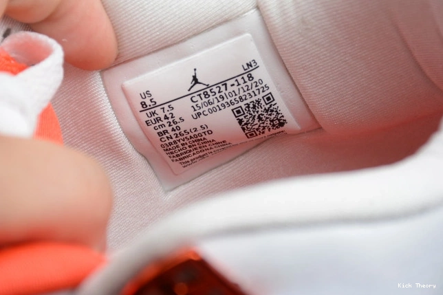 Kick Theory Jordan Team Air 4 OrangeCT8527-118 0809
